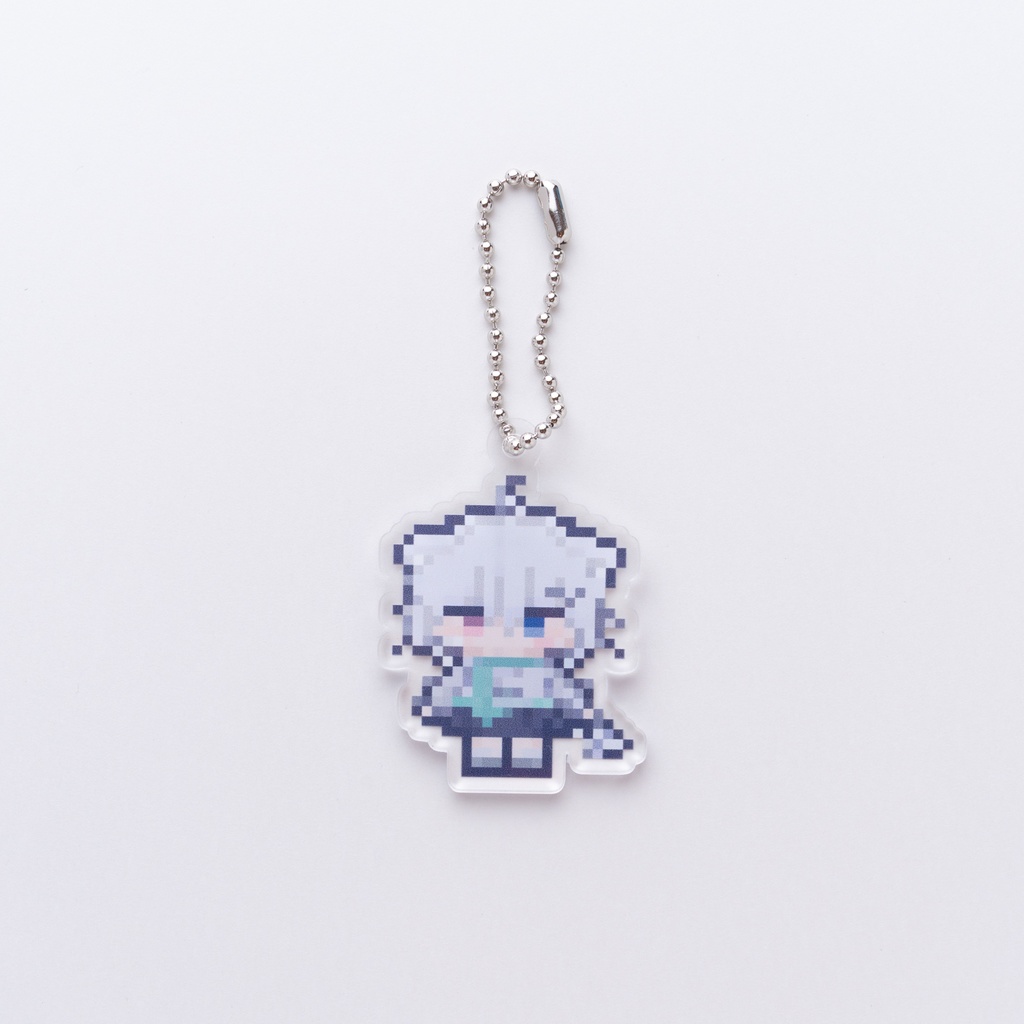 【試作ロット】びそ公式✮試作品グッズ4種パック(アクリルキーホルダー/EVAクリアポーチ/アクリルスタンド/コットンカラー巾着)