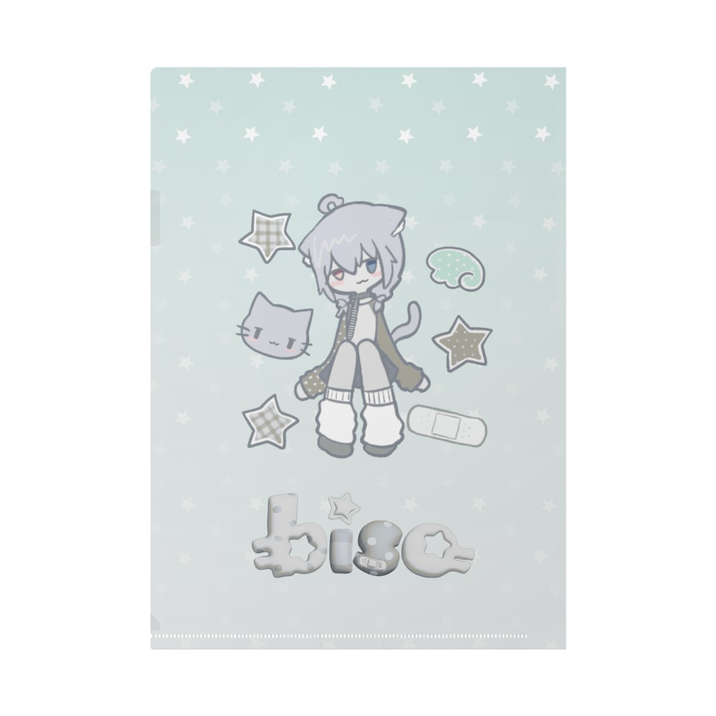 【直送版】びそ公式✮クリアファイル A4starcore_01