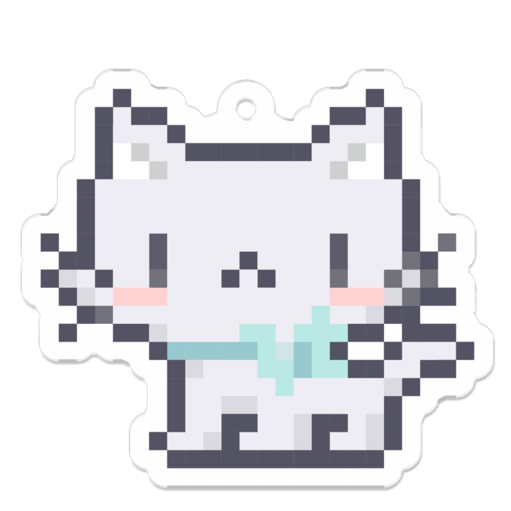 【直送版】びそ公式✮アクリルキーホルダーbiso-neko.pixel