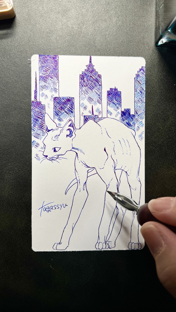 高架下の野良猫