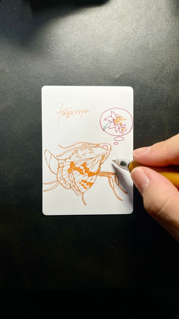 花を訪れるもの