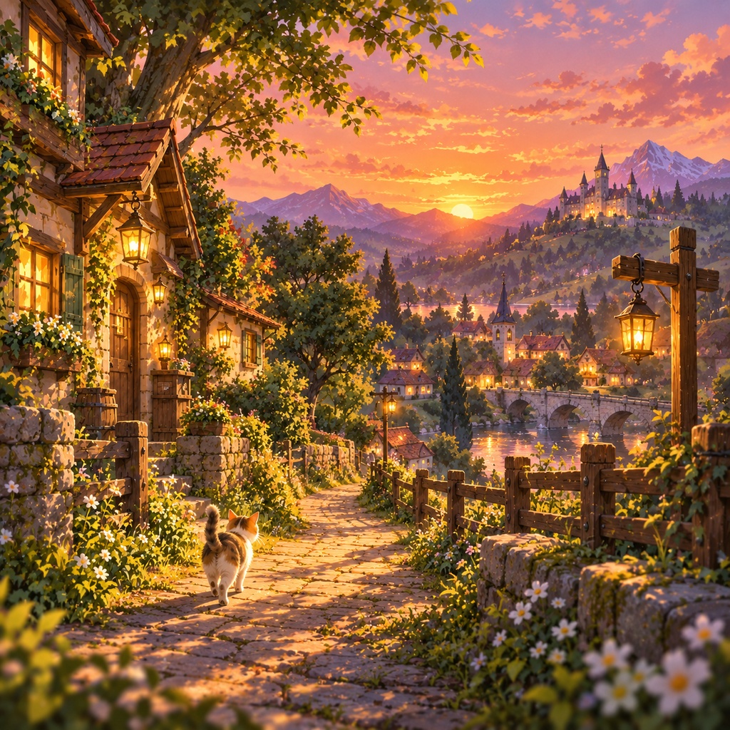 のんびりファンタジー村BGM 10曲セット|生活RPG・牧場・箱庭ゲーム向け