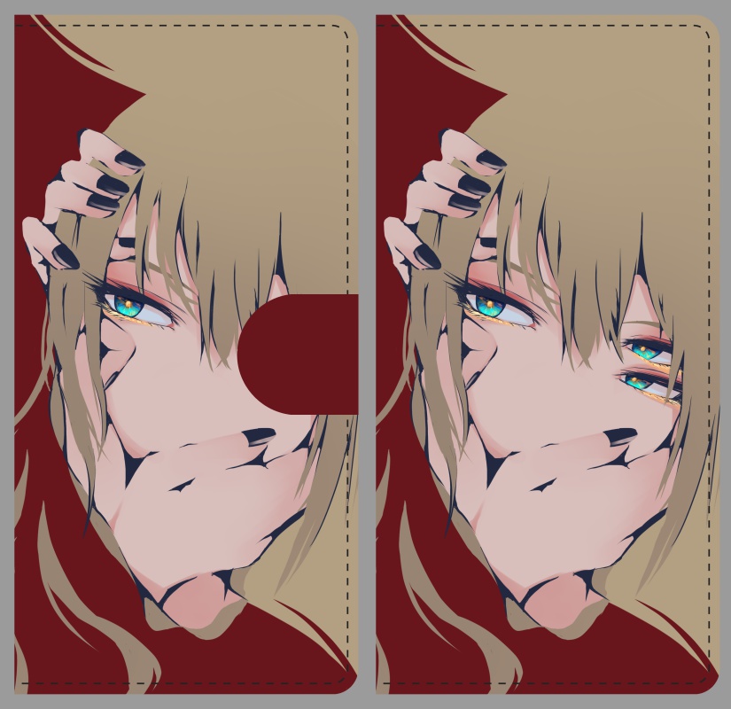 黄衣ちゃんAndroidケース:ノーマル