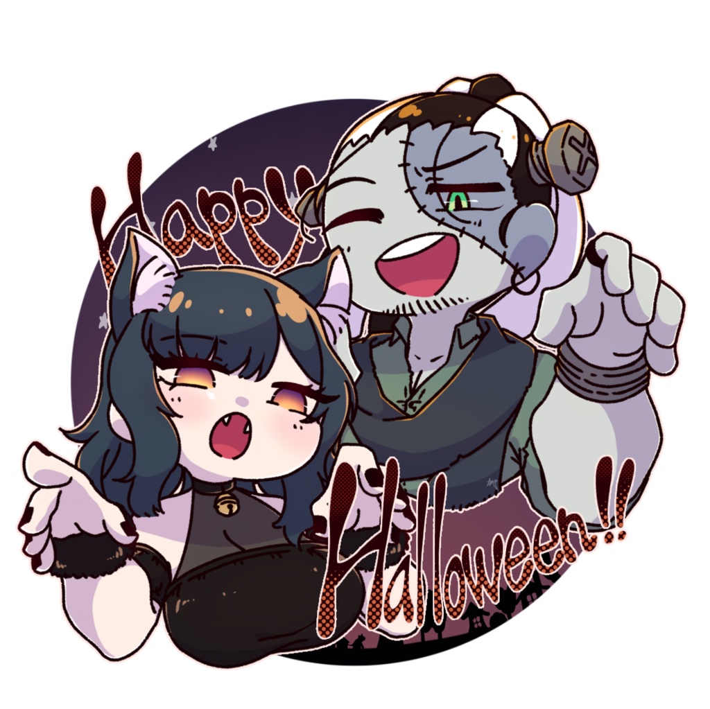 アクリルキーホルダー(とうさぎちゃんハロウィンver.)