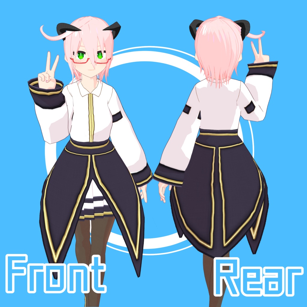 【オリジナル3Dモデル】Cigarette-chang!