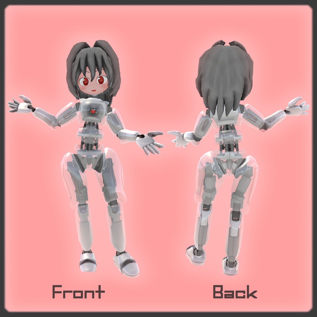 Luna - オリジナル3Dモデル