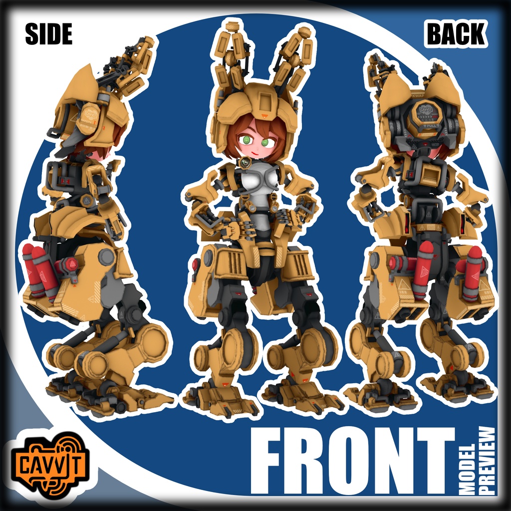 CAVVIT [VRChat想定モデル] - REST-Works Booth - 2/4