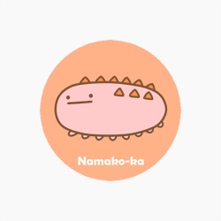 ホログラム缶バッジ(あかなまこ)