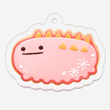 アクリルキーホルダー(クッキーピンク)