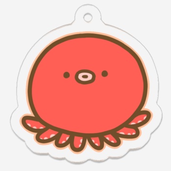 たこくんアクリルキーホルダー