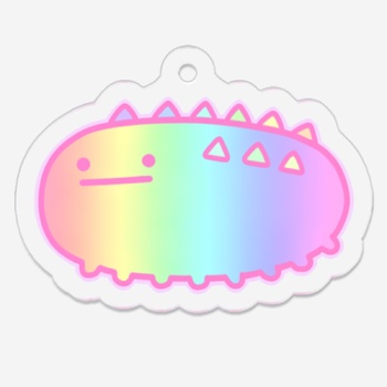 にじいろなまこアクリルキーホルダー