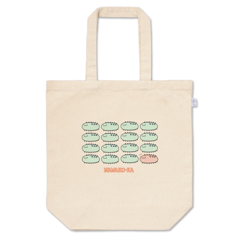 トートバッグ - M なまこ家【なまこさん整列A】