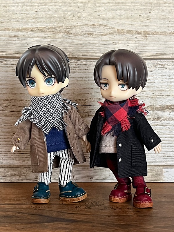 ショールカラーのコート