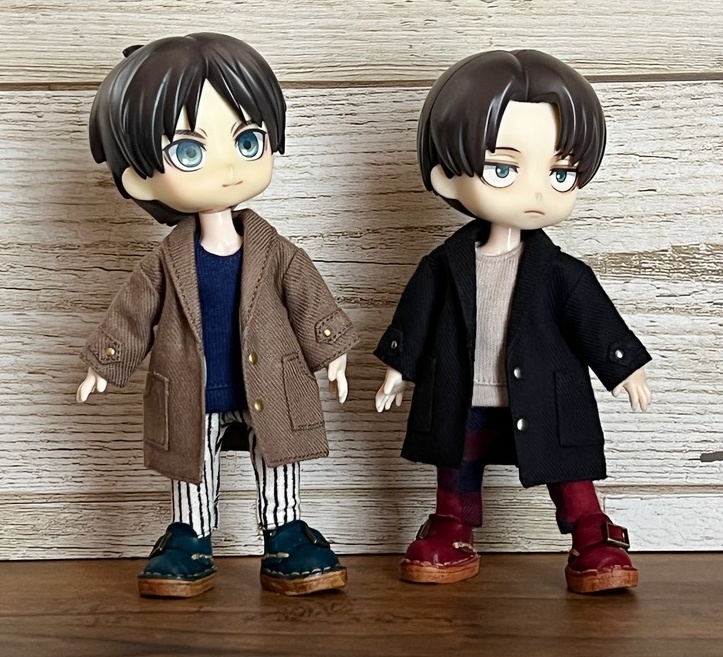 ショールカラーのコート