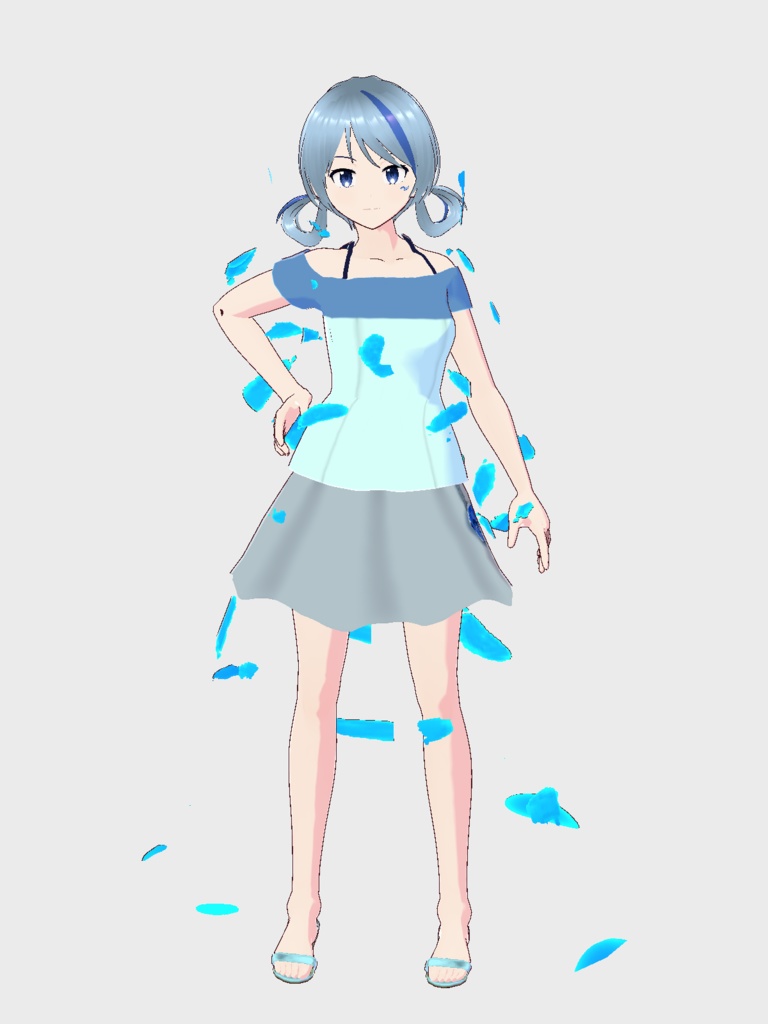 【1点限定 / VRoid vrm】VRoidオリジナルモデル「夏」