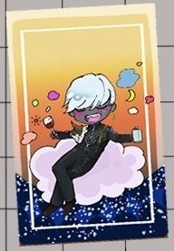 オイルが動く！酔いどれインドラ様アクリルブロックキーホルダー