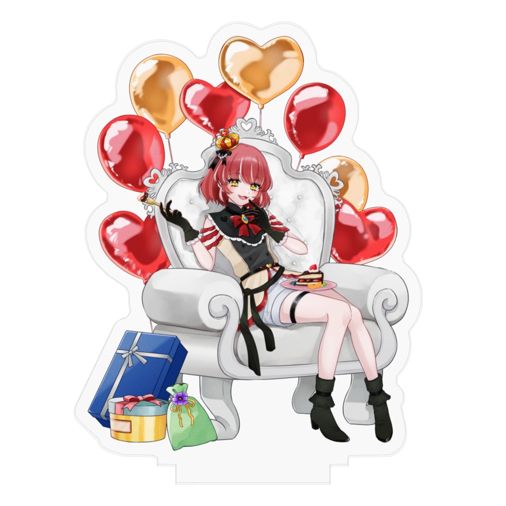 【瑞穂ラブカ】初グッズ化!誕生日イラストアクリルスタンド