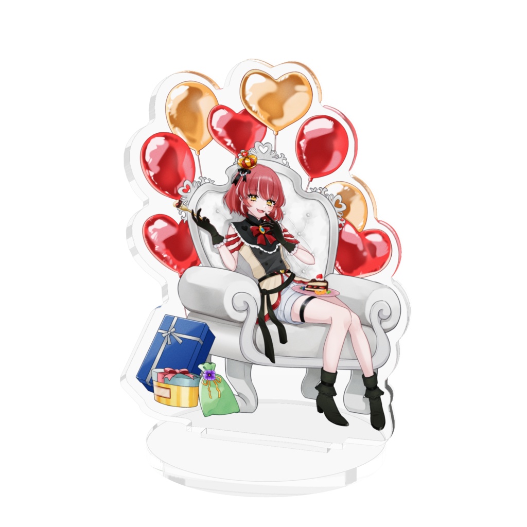 【瑞穂ラブカ】初グッズ化!誕生日イラストアクリルスタンド