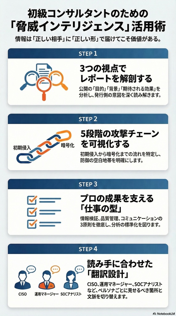 セキュリティコンサルタントの論理思考『脅威インテリジェンス活動レポート_20260401_スライド.pdf』