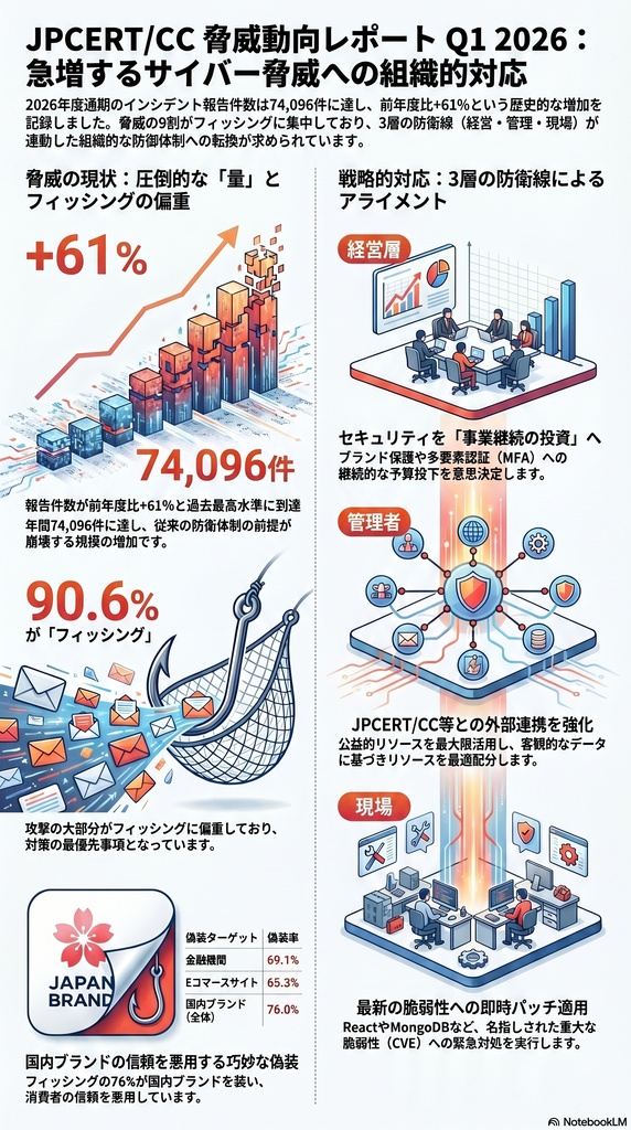 JPCERT/CC 四半期レポート(2026年1月〜3月)|ゆぅさんのセキュリティ教室 #12