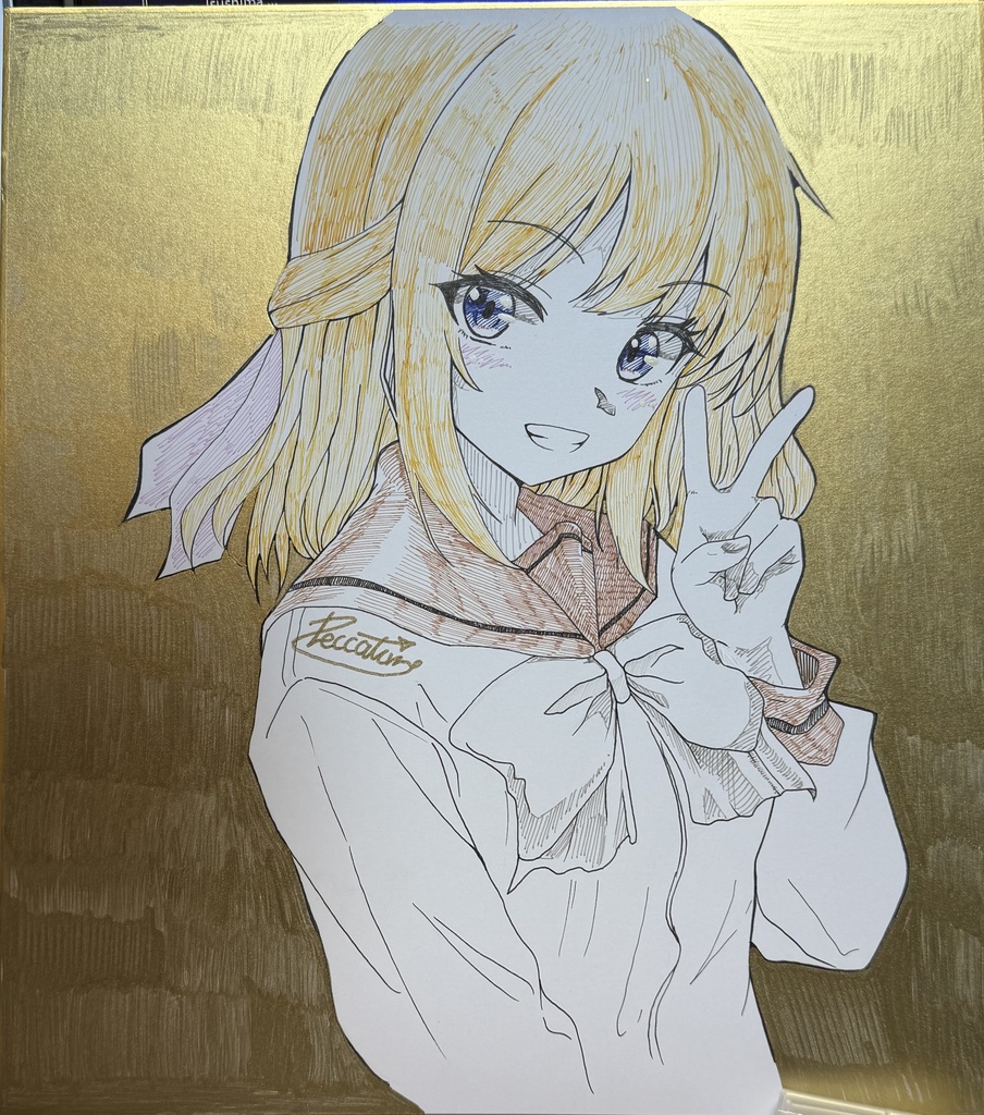 NOeSIS こよみ 直筆色紙