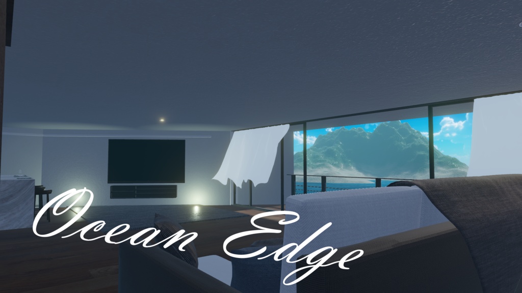 【VRChat向け3Dモデル】Ocean Edge