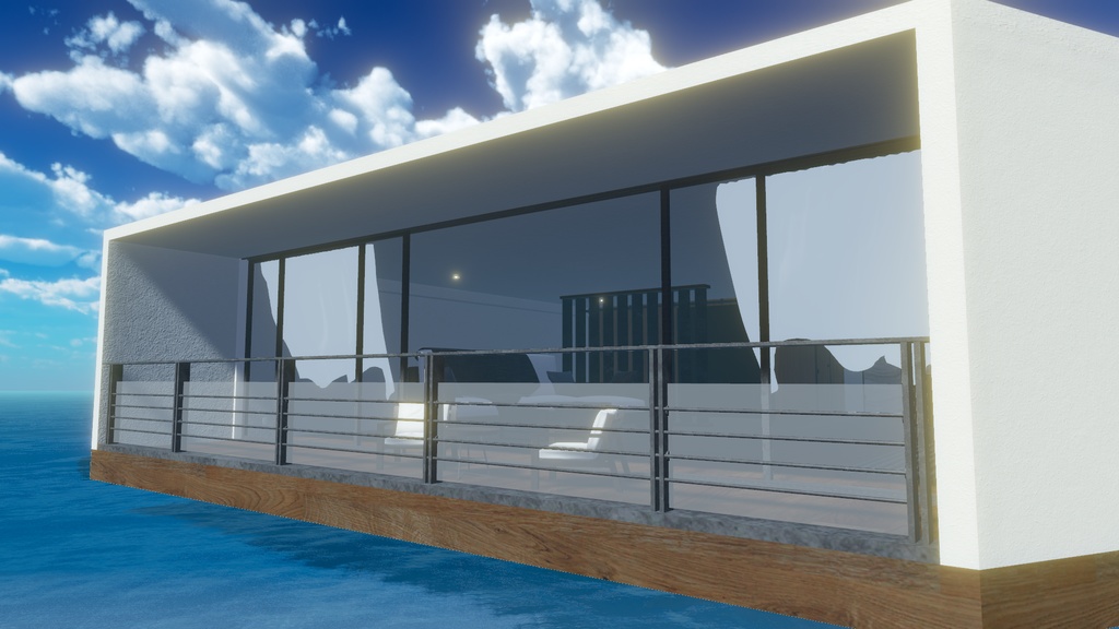 【VRChat向け3Dモデル】Ocean Edge