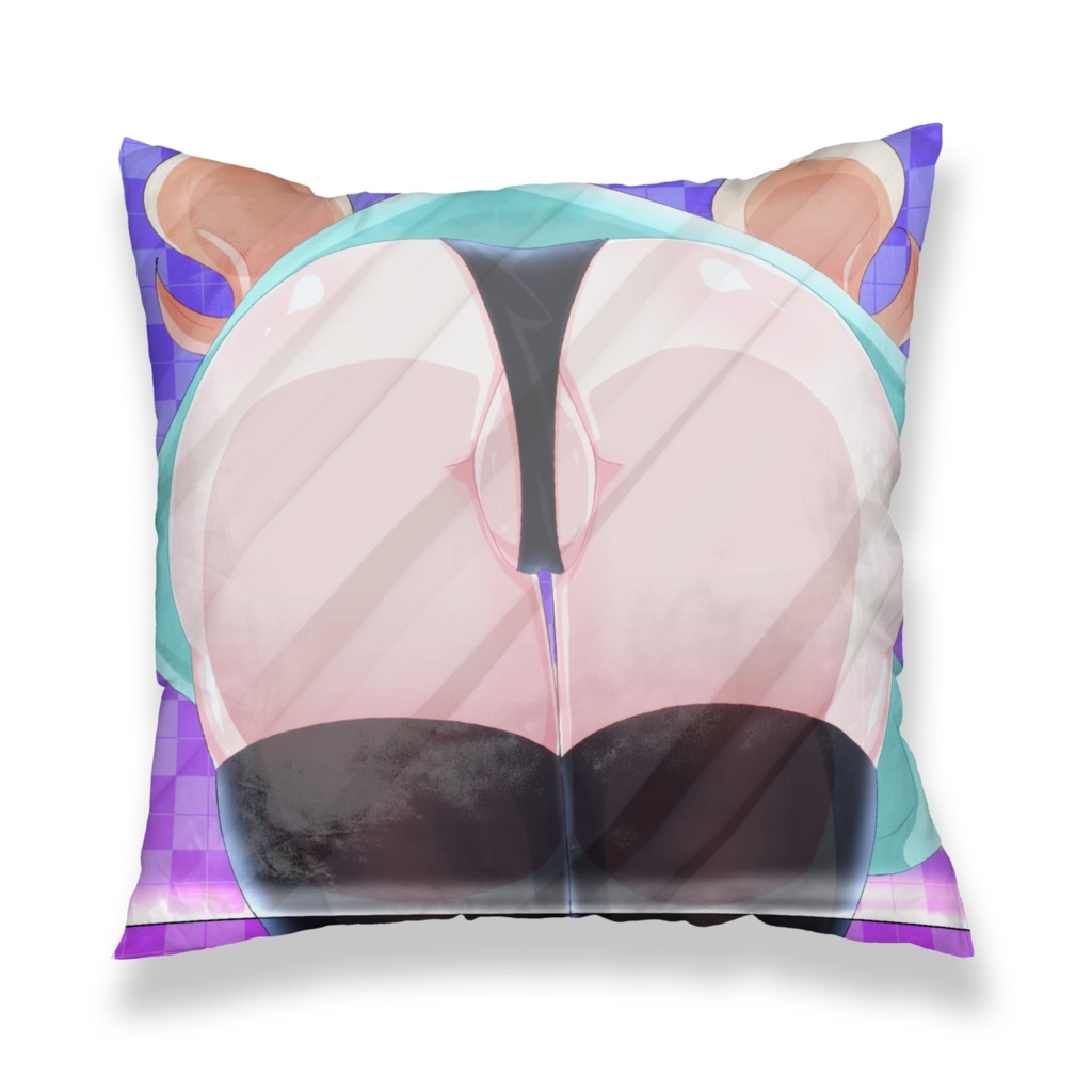 レヴィちゃんのおしりに顔を埋められるクッション(カバー)