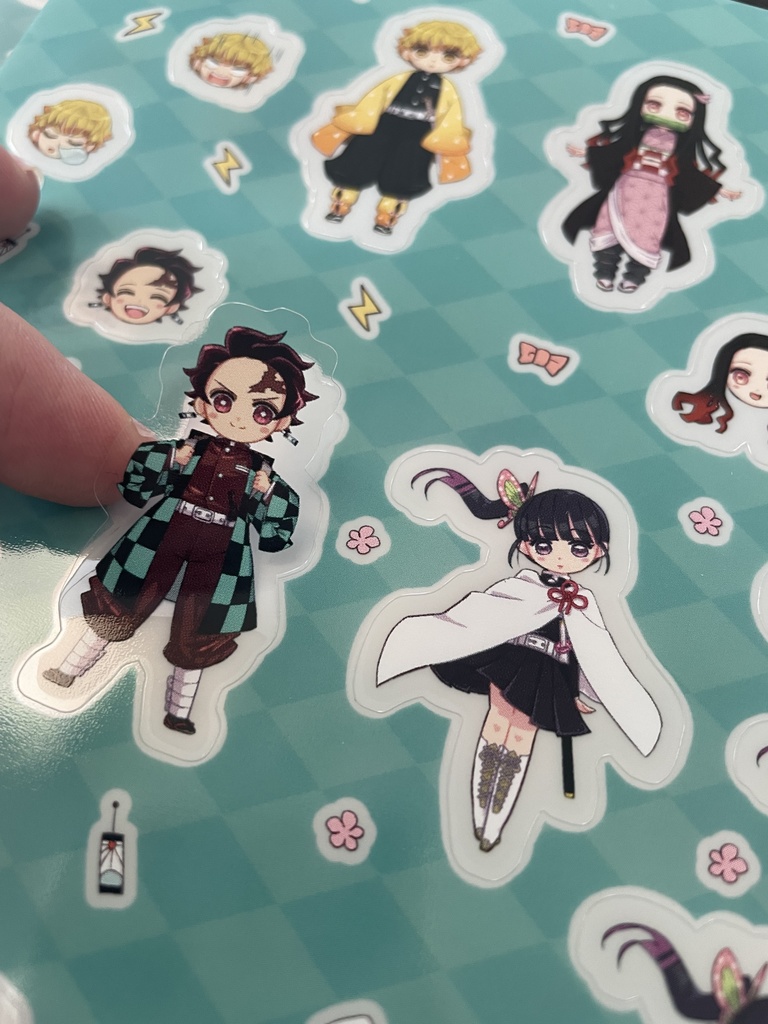 ★きめつSDキャラシール