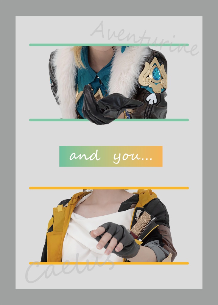 - and you -