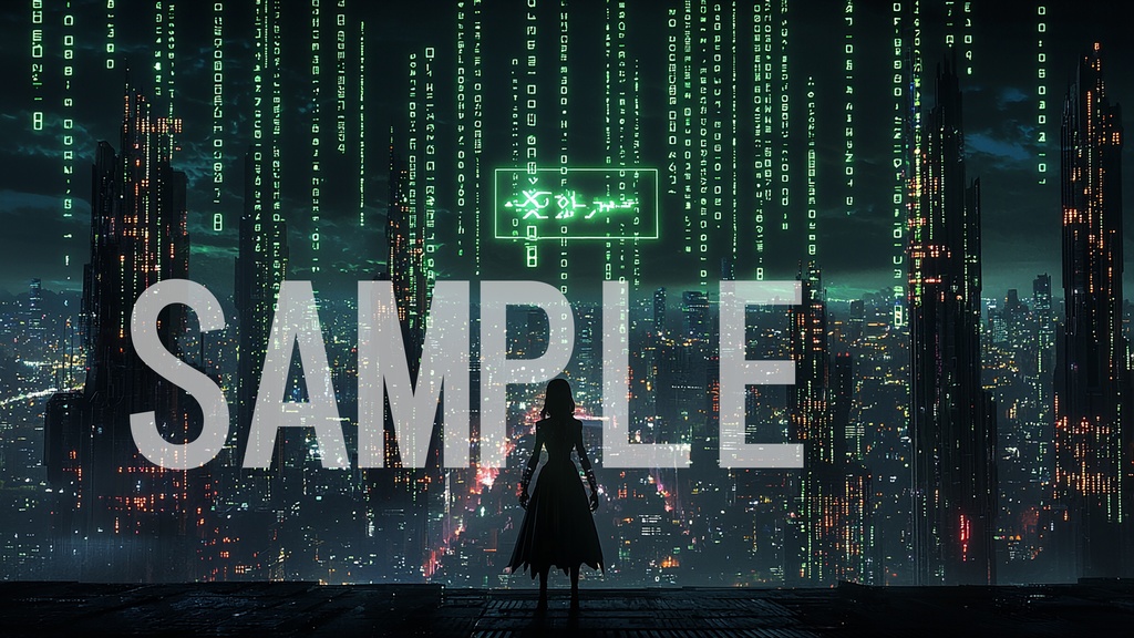 高解像度 サイバーパンク風壁紙集01