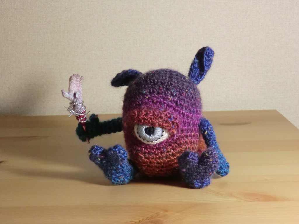 仔悪魔　あみぐるみ