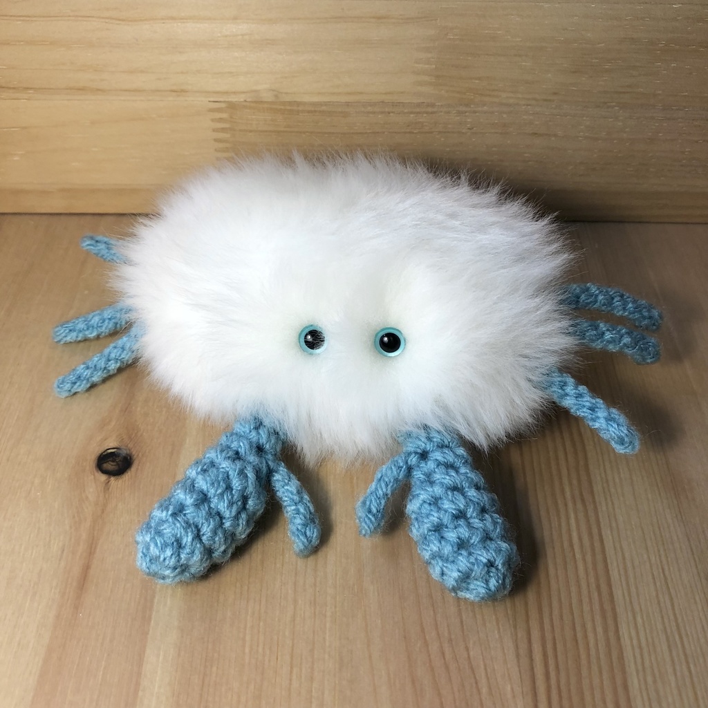 毛ガニの赤ちゃん　むに