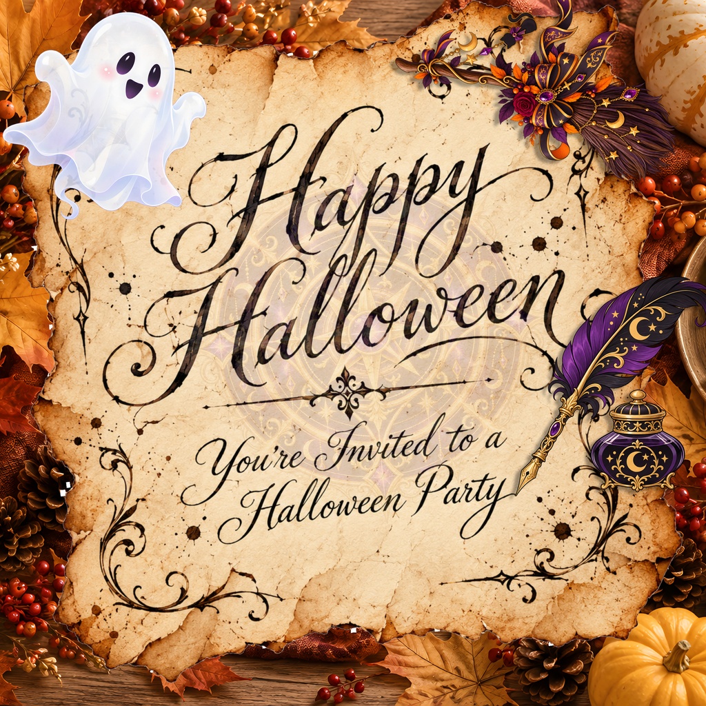 ハロウィン クリップアート 25点セット|透過PNG|3000×3000px|300DPI|商用利用可