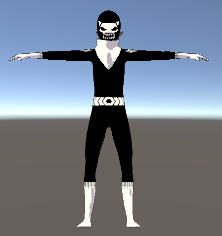 戦闘員D 3D model - 戦隊大失格 (Go! Go! Loser Ranger!) - maneulssam - 2/3