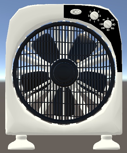 扇風機(electric fan) - 3D model