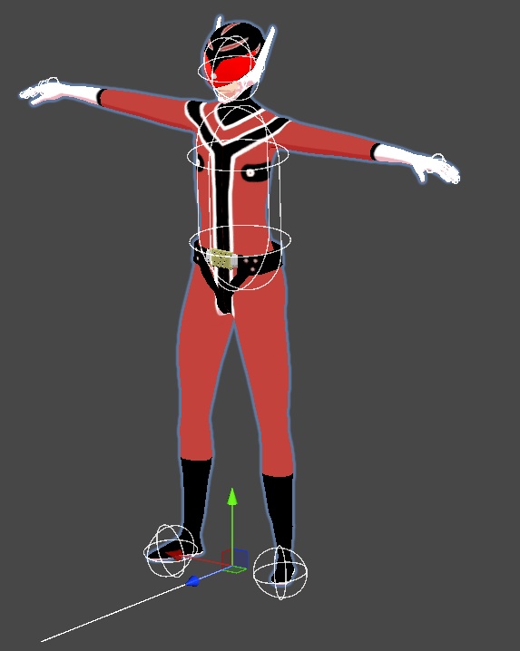 RED KEEPER 3D model - 戦隊大失格 (Go! Go! Loser Ranger!)