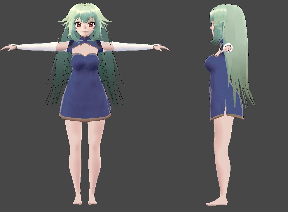 original 3D avatar - tori -