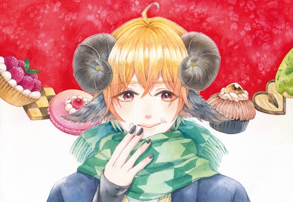 【原画】afternoon sheep