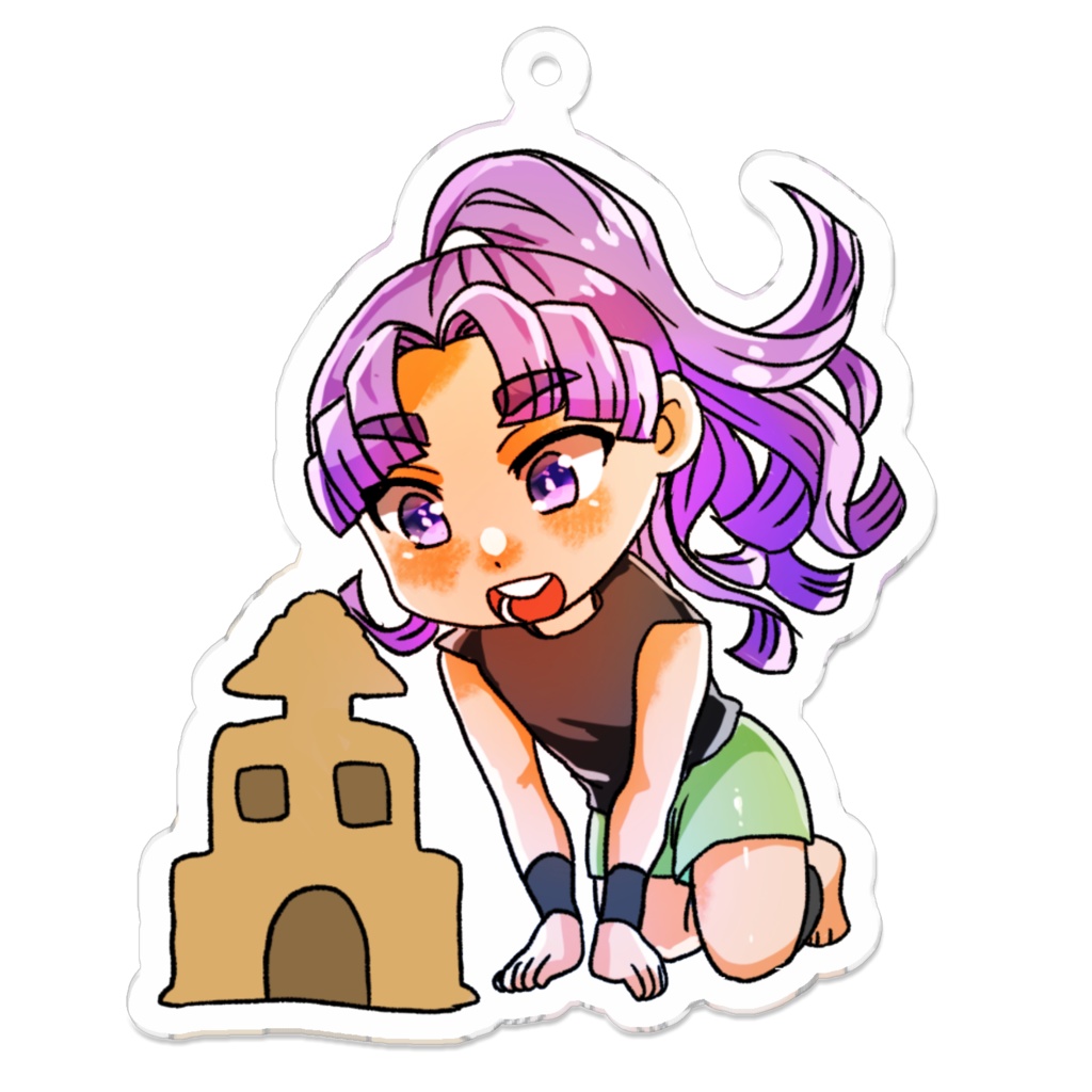 夏休み数馬アクリルキーホルダー