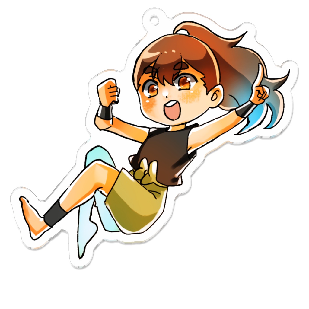 夏休み三之助アクリルキーホルダー