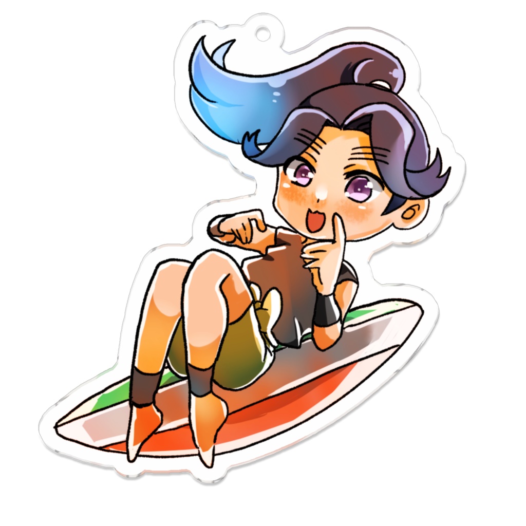 夏休み藤内アクリルキーホルダー