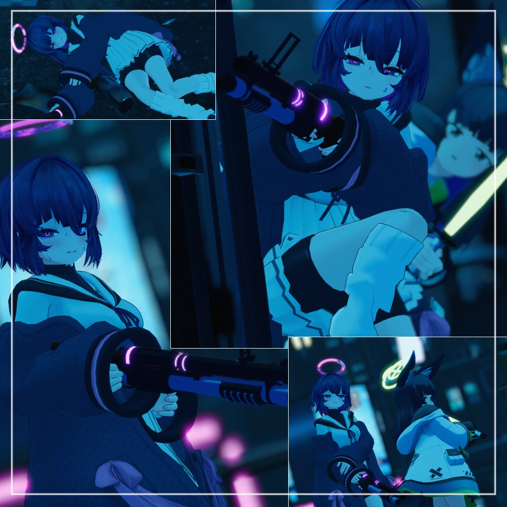 オリジナル3Dモデル「あまのよどみ」