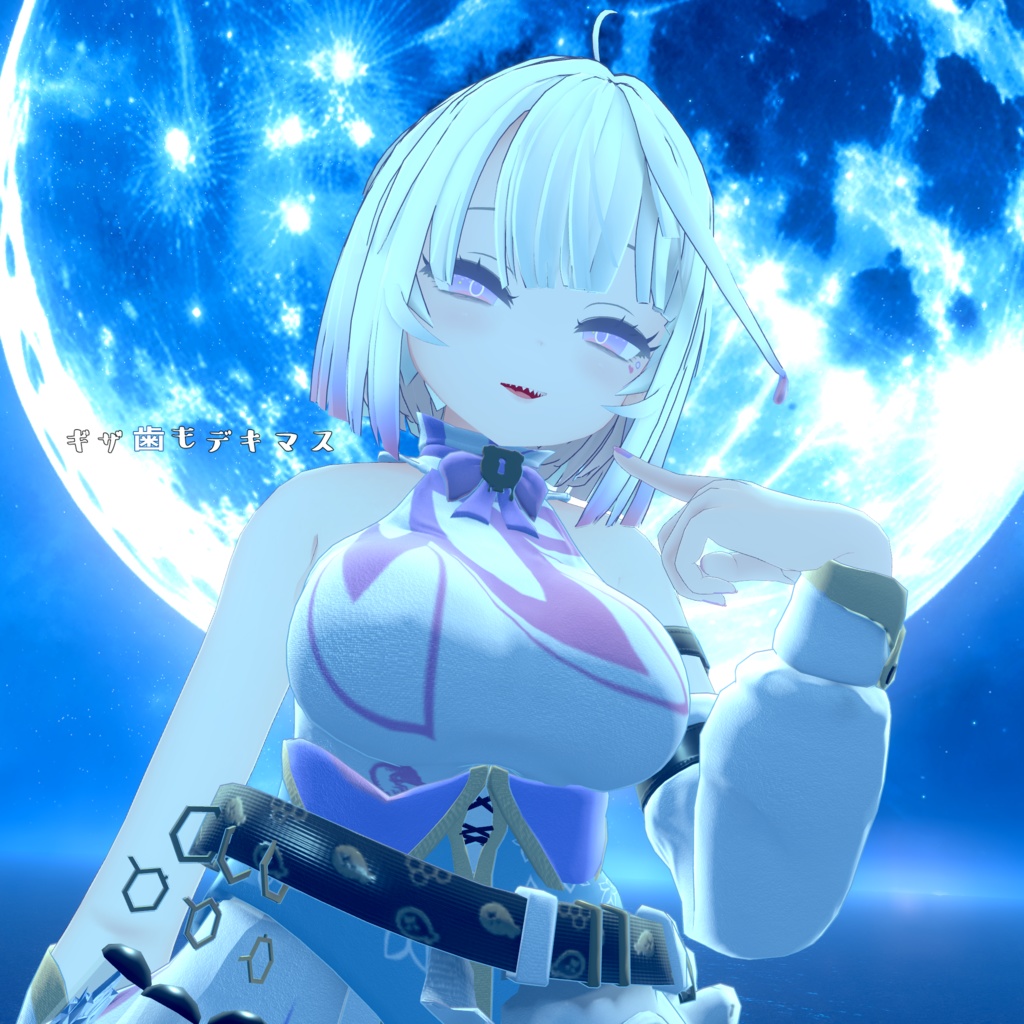 オリジナル3Dモデル「ぺちにあ」