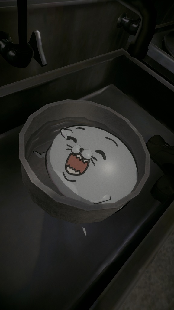 3Dモデル「ごきげんあざらし」