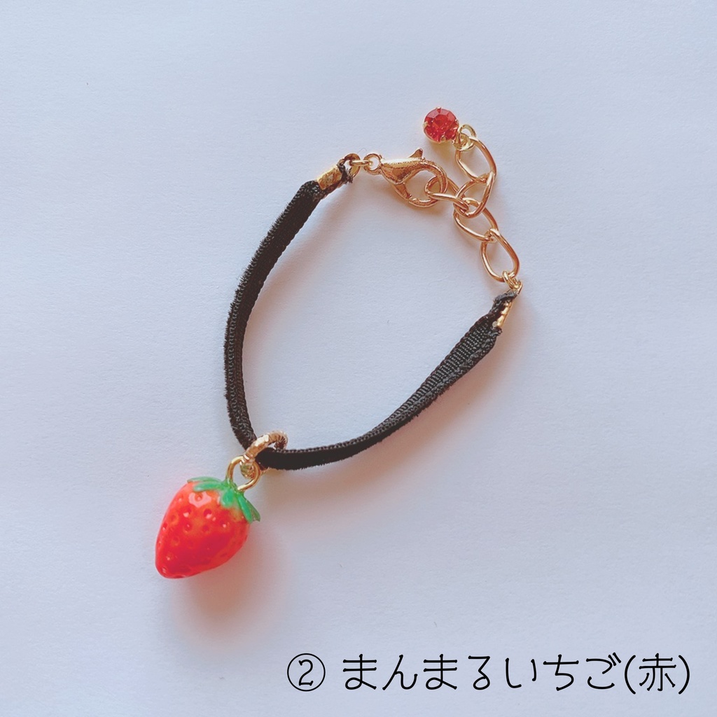 《受注生産》いちごのチョーカー