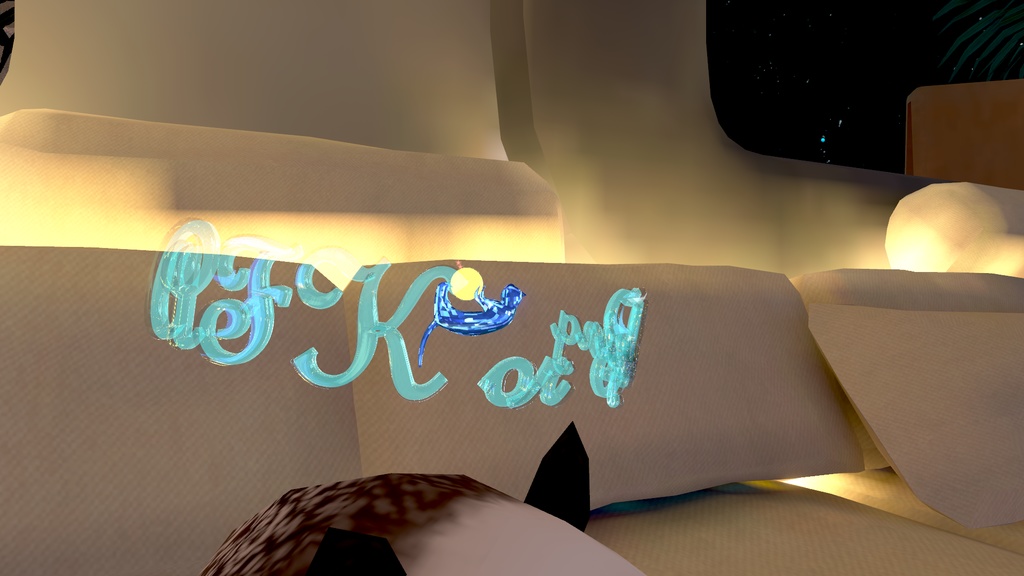 【VRChat】ヘイローリング HALO-CatRing アニメーション付 V睡のお供に