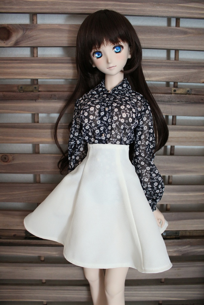 1/3サイズ:パフスリーブシャツ