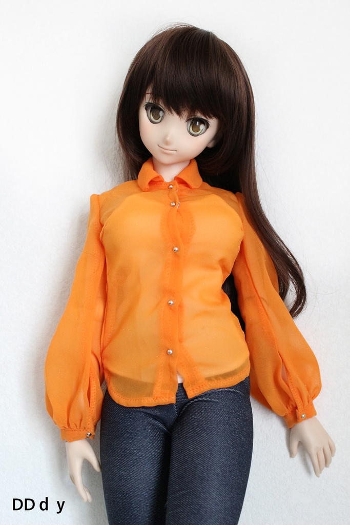 1/3サイズ:パフスリーブシャツ
