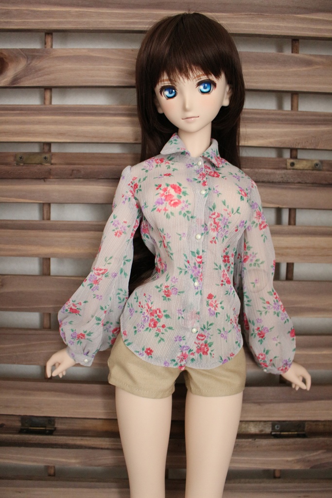 1/3サイズ:パフスリーブシャツ